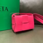 Bottega Veneta  Mini Cassette 666688 Pink
