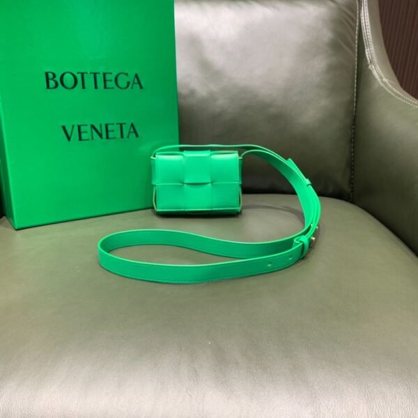 Bottega Veneta Mini Cassette 666688 Green