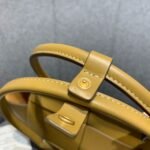 Bottega Veneta Arco 29 Plain Weave 575941 Mustard