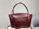 Bottega Veneta  Arco 48 Plain Weave 575941 Bordeaux