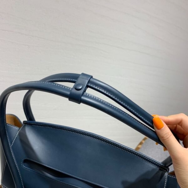 Bottega Veneta  Arco 48 Plain Weave 575941 Blue