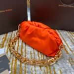 Bottega Veneta The Chain Pouch Orange Gold 620230