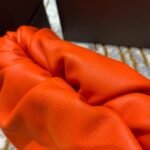 Bottega Veneta The Chain Pouch Orange Gold 620230