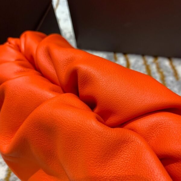 Bottega Veneta The Chain Pouch Orange Gold 620230