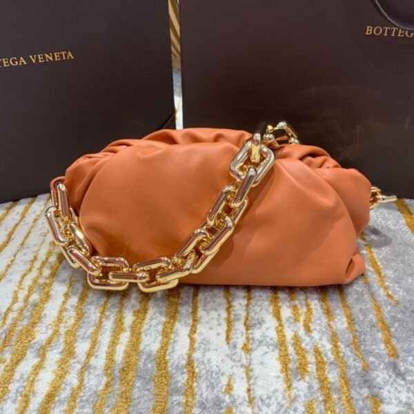 Bottega Veneta The Chain Pouch Orange 620230