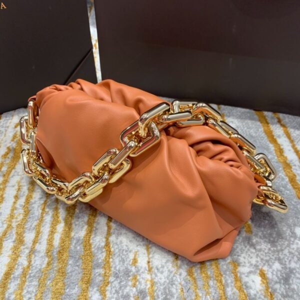 Bottega Veneta The Chain Pouch Orange 620230