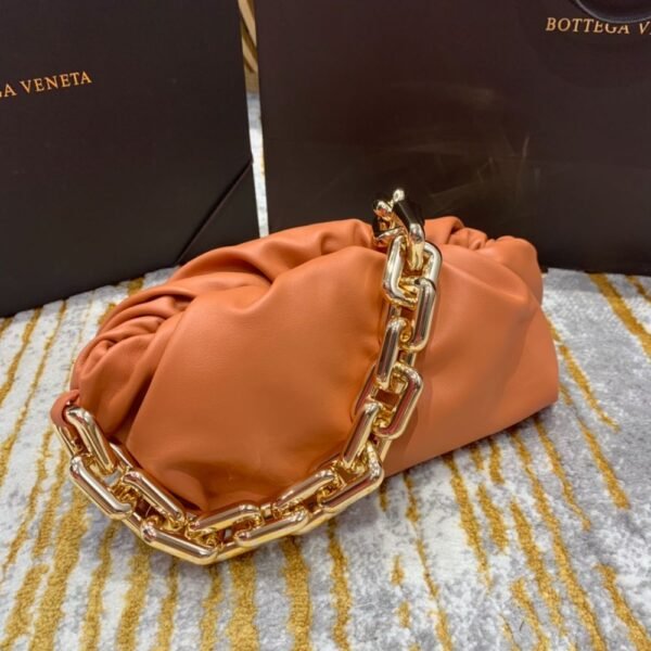 Bottega Veneta The Chain Pouch Orange 620230