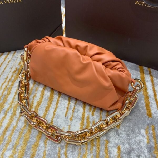 Bottega Veneta The Chain Pouch Orange 620230