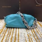 Bottega Veneta The Chain Pouch Blue 620230