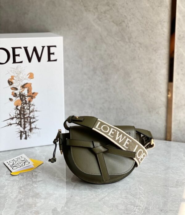 Loewe Bag Mini Gate Dual  21*12.5*9cm Green