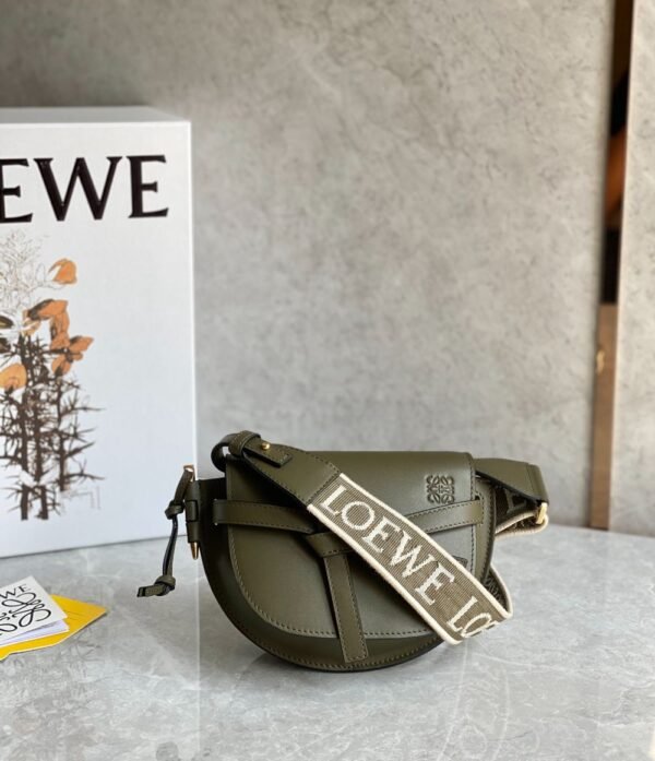 Loewe Bag Mini Gate Dual  21*12.5*9cm Green