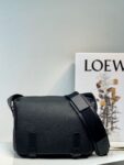 Loewe Bag Military Messenger 24.5×18×10.5cm  Black