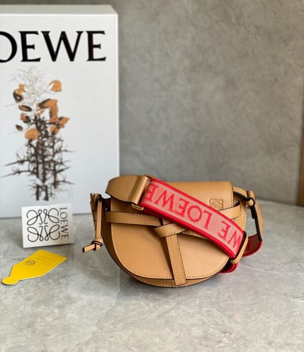 Loewe Bag Mini Gate Dual 21*12.5*9cm Yellow