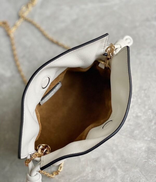 Loewe Bag Flamenco Mini White  15.5*12.5*5.5cm