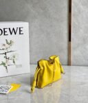 Loewe Bag Flamenco Mini Yellow  15.5*12.5*5.5cm