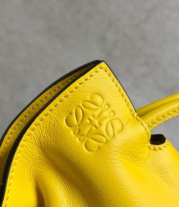 Loewe Bag Flamenco Mini Yellow  15.5*12.5*5.5cm