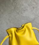 Loewe Bag Flamenco Mini Yellow  15.5*12.5*5.5cm