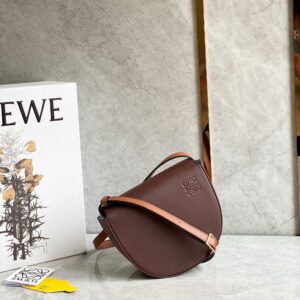 Loewe Bag Heel duo 19.5*8.5*16.5cm Deep Red