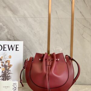 Loewe Bag Horseshoe 27*26*11 cm Red