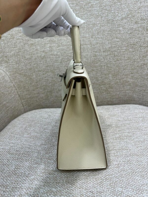 Hermes Bag Kelly 25cm*9.5cm*27cm White