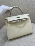 Hermes Bag Kelly 25cm*9.5cm*27cm White