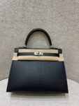 Hermes Bag Kelly 25cm*9.5cm*27cm Black