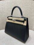 Hermes Bag Kelly 25cm*9.5cm*27cm Black