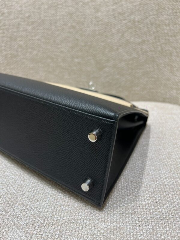 Hermes Bag Kelly 25cm*9.5cm*27cm Black