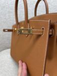 Hermes Bag Birkin  25cm*20cm*13cm  Gold Brown