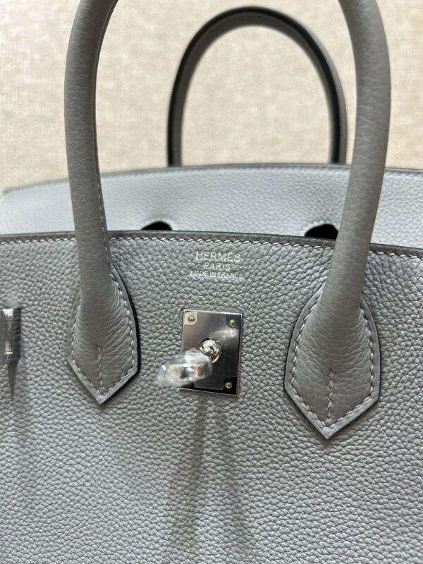 Hermes Bag Birkin  25cm*20cm*13cm  Grey