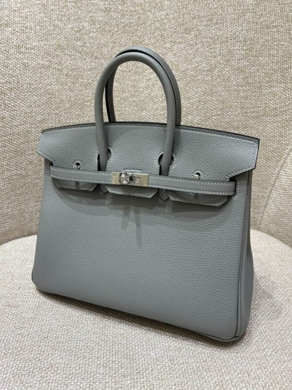 Hermes Bag Birkin  25cm*20cm*13cm  Grey