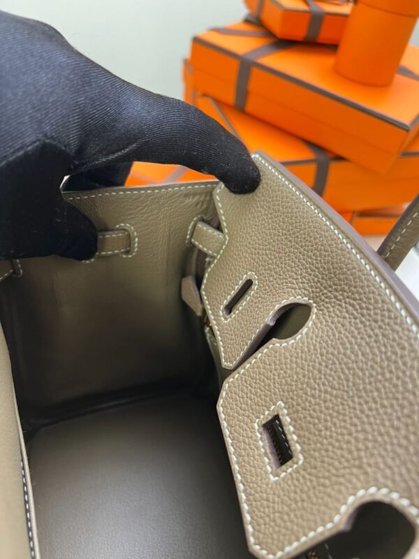 Hermes Bag Birkin  25cm*20cm*13cm   Grey