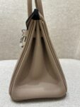 Hermes Bag Kelly  25cm*20cm*13cm Khaki Grey