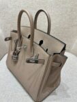 Hermes Bag Kelly  25cm*20cm*13cm Khaki Grey