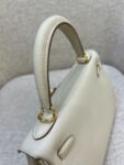 Hermes Bag Kelly  Craie White