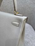 Hermes Bag Kelly  Craie White