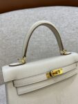 Hermes Bag Kelly  Craie White