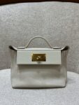 Hermes Bag Kelly 2424 mini 21cm*16*12cm White