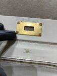 Hermes Bag Kelly 2424 mini 21cm*16*12cm White