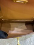 Hermes Bag Kelly mini 19cm*12cm*5.5cm Brown
