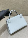 Hermes Bag Kelly mini  19cm*12cm*5.5cm Light Blue
