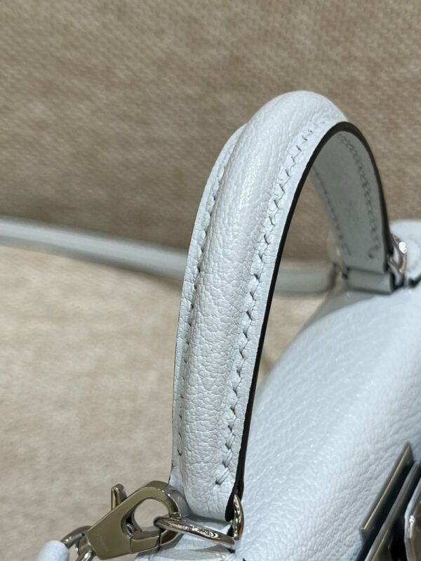 Hermes Bag Kelly mini  19cm*12cm*5.5cm Light Blue