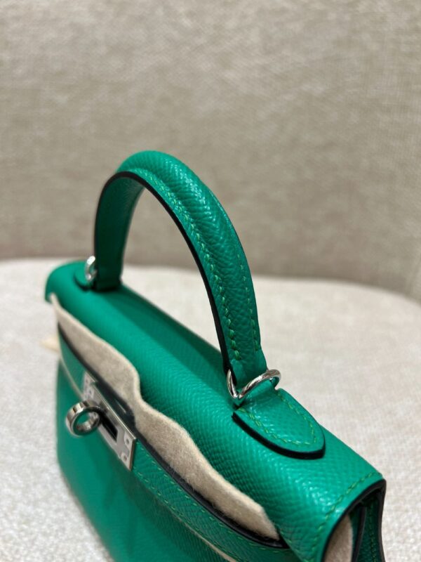 Hermes Bag Kelly Mini   19cm*12cm*5.5cm Green