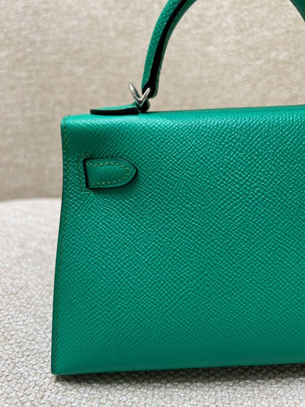 Hermes Bag Kelly Mini   19cm*12cm*5.5cm Green