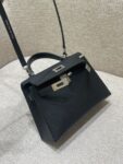 Hermes Bag Kelly Mini  Black 19cm*12cm*5.5cm