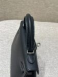 Hermes Bag Kelly Mini  Black 19cm*12cm*5.5cm