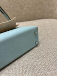 Hermes Bag Kelly mini  Blue 19cm*12cm*5.5cm