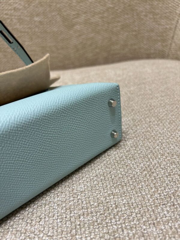 Hermes Bag Kelly mini  Blue 19cm*12cm*5.5cm