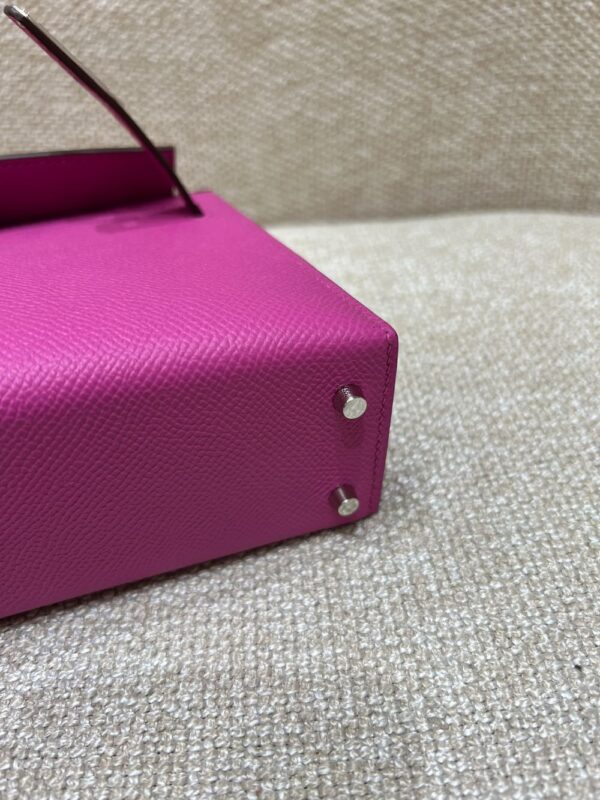 Hermes Bag Kelly mini  Pink 19cm*12cm*5.5cm