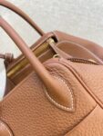 Hermes Bag Lindy26 Gold Brown